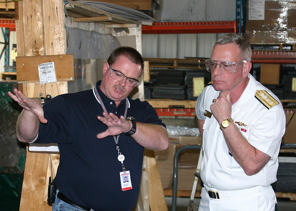 BAE Systems and US Naval officer