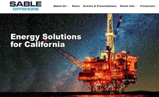 *Sable Offshore Corp. Joins *ISNetworld®: photo is of a power plant with text