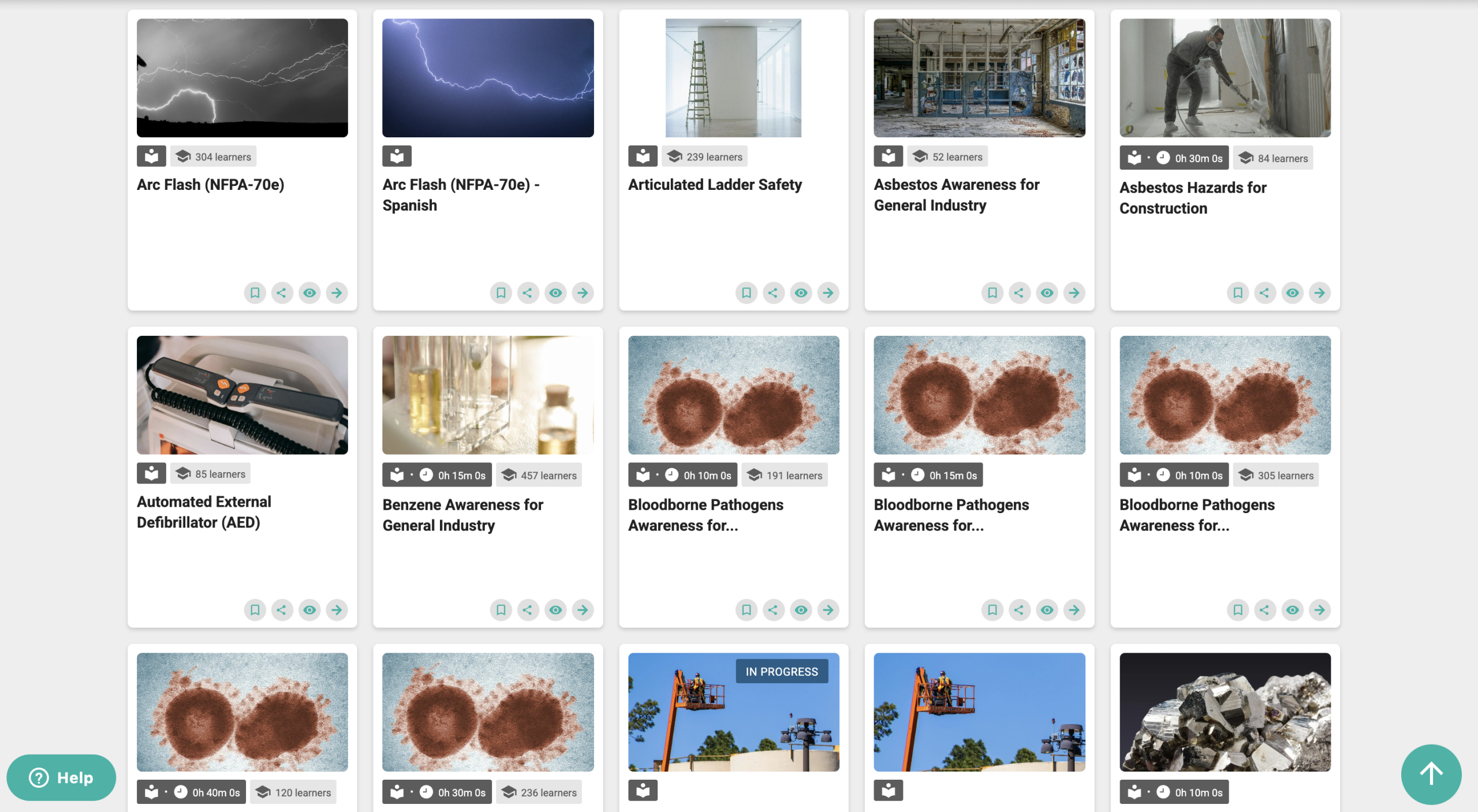 Online Safety Training Courses on SafetyConnect LMS